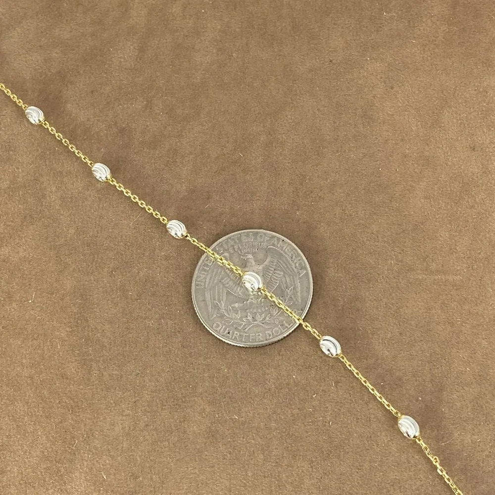 New Sea Shells by the sea shore, Anklets made in Italy 22K Gold Plated vermeil - Picture 4 of 8